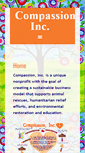 Mobile Screenshot of compassionincorporated.org